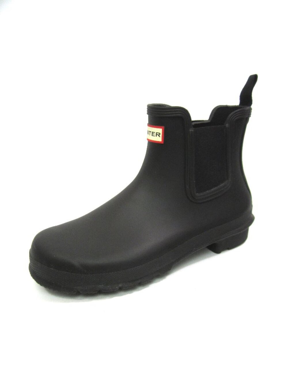 Hunter Women's Size 10 Original Chelsea Boots in Black Rubber Rain WFS2078RMA